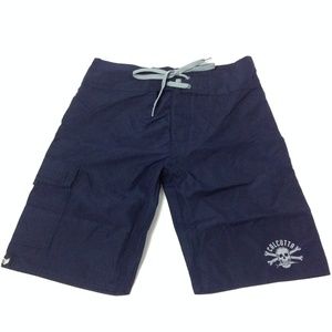 Calcutta Men's Cargo Shorts Mid Rise Navy Size 30